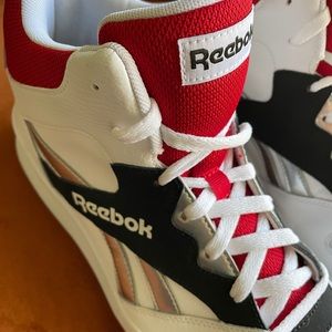 Men’s Women’s Reebok High-top BB4500 Hi 2 White Red Black New